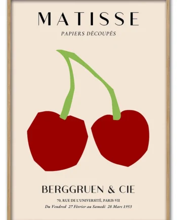 Matisse   Fruit   Cut - Out   No    01    Cherries    29   7x42   Cm
