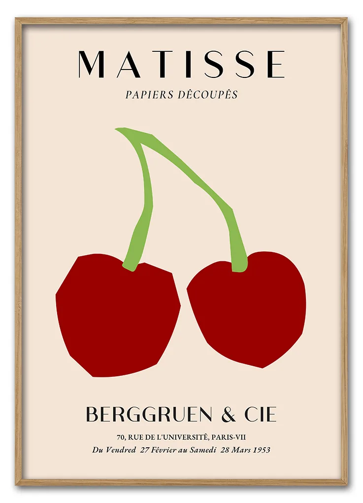 Matisse Fruit Cut - Out No 01 Cherries 29 7x42 Cm