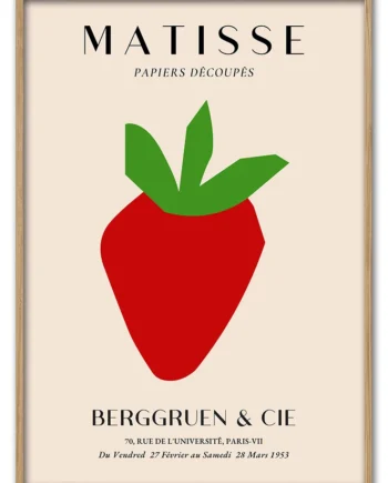 Matisse   Fruit   Cut - Out   No    03    Strawberry    29   7x42   Cm