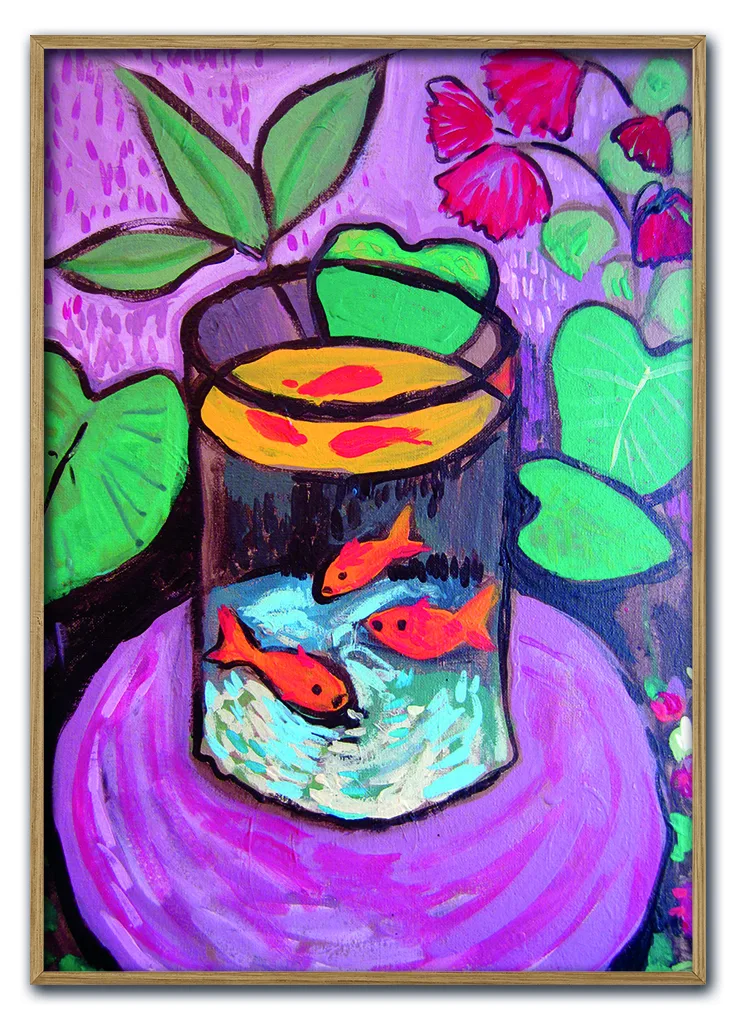 Matisse Goldfish Still Life 29 7x42 Cm
