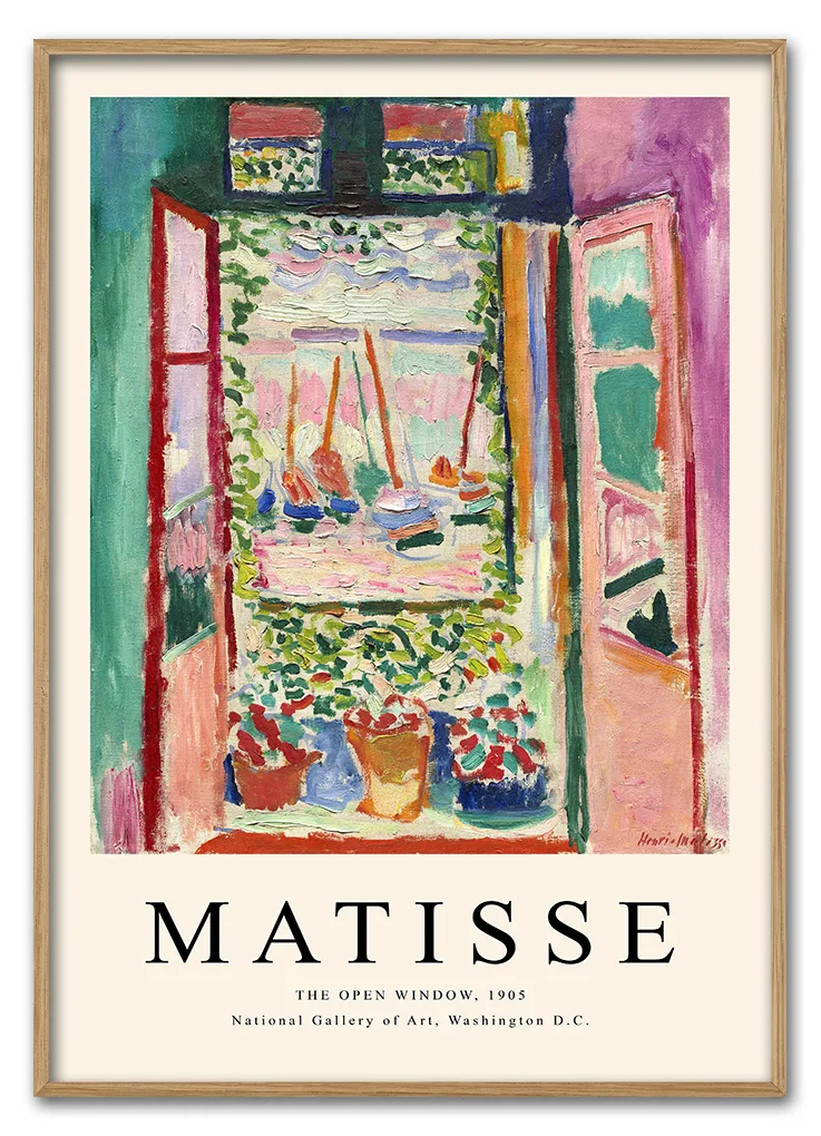 Matisse The Open Window 29 7x42 Cm