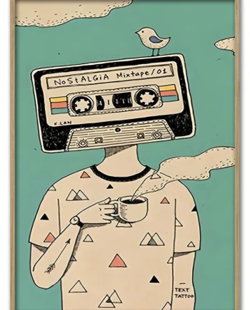 Mixtape   Head   29   7x42   Cm
