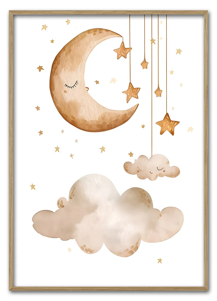 Moon Stars Dreamscape 29 7x42 Cm