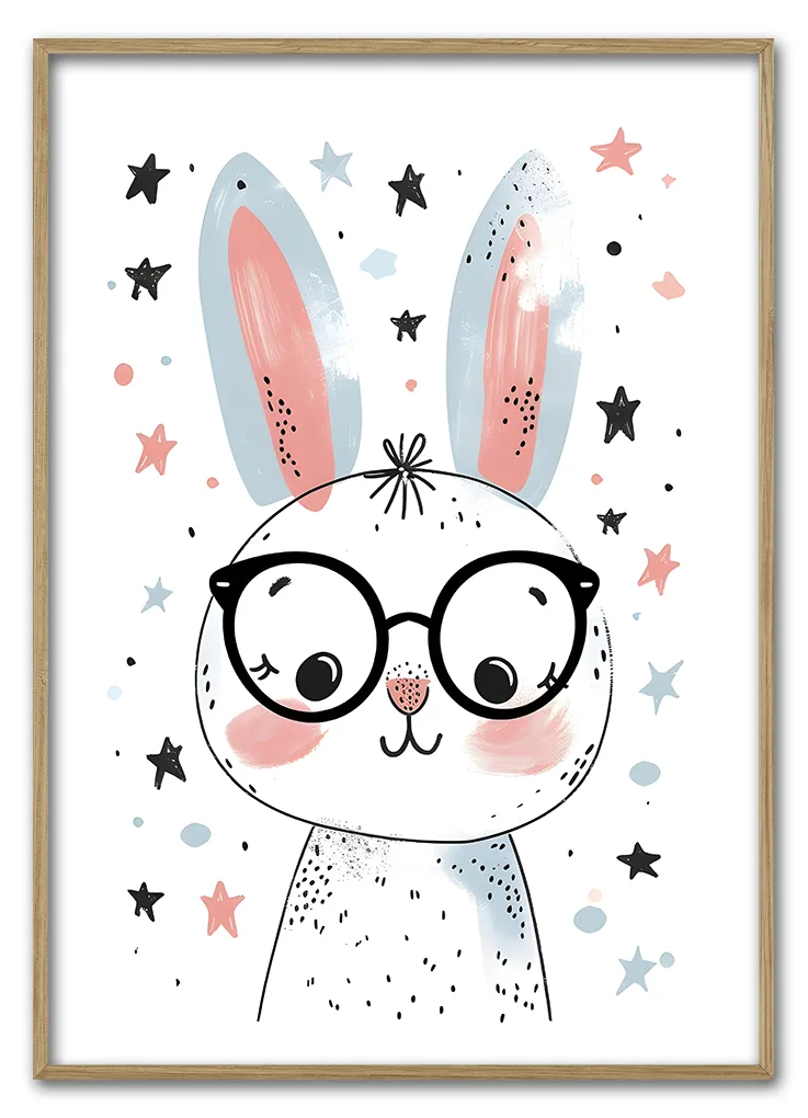 Nerdy Bunny 29 7x42 Cm