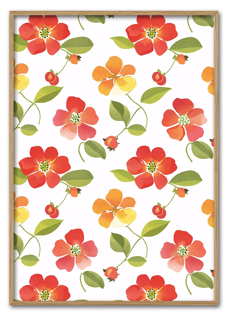 Orange Blossom Design 29 7x42 Cm