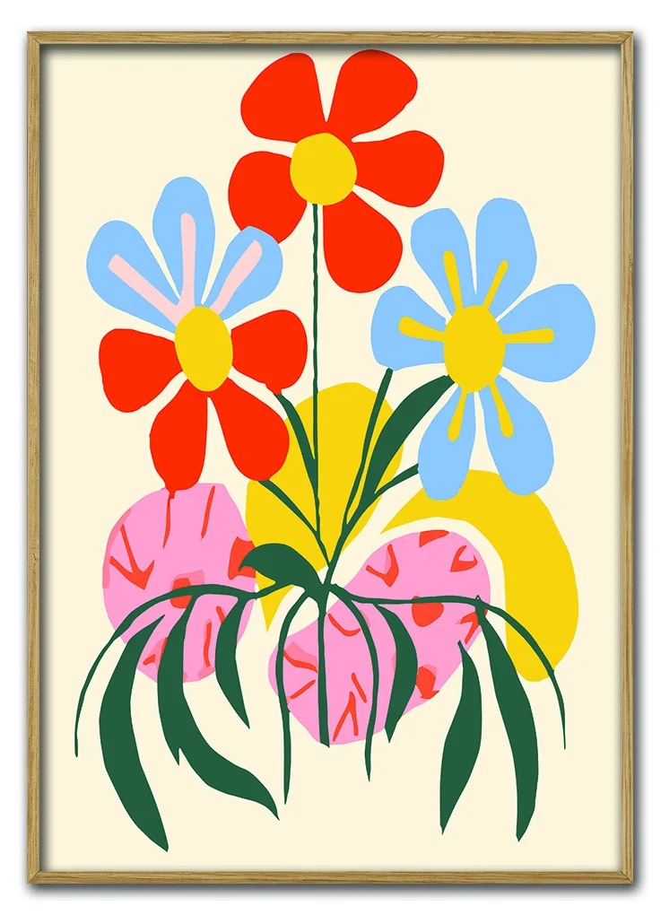 Petal Waves No 01 29 7x42 Cm
