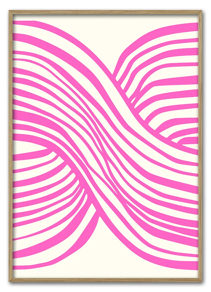 Pink Frequency 29 7x42 Cm