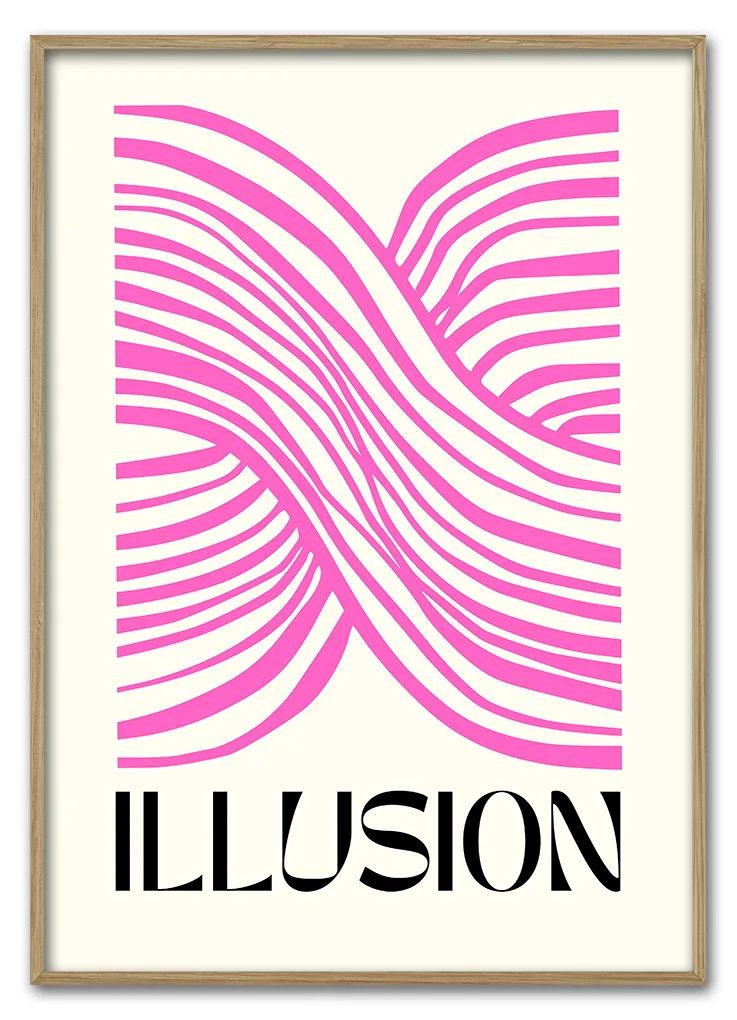 Pink Illusion 29 7x42 Cm