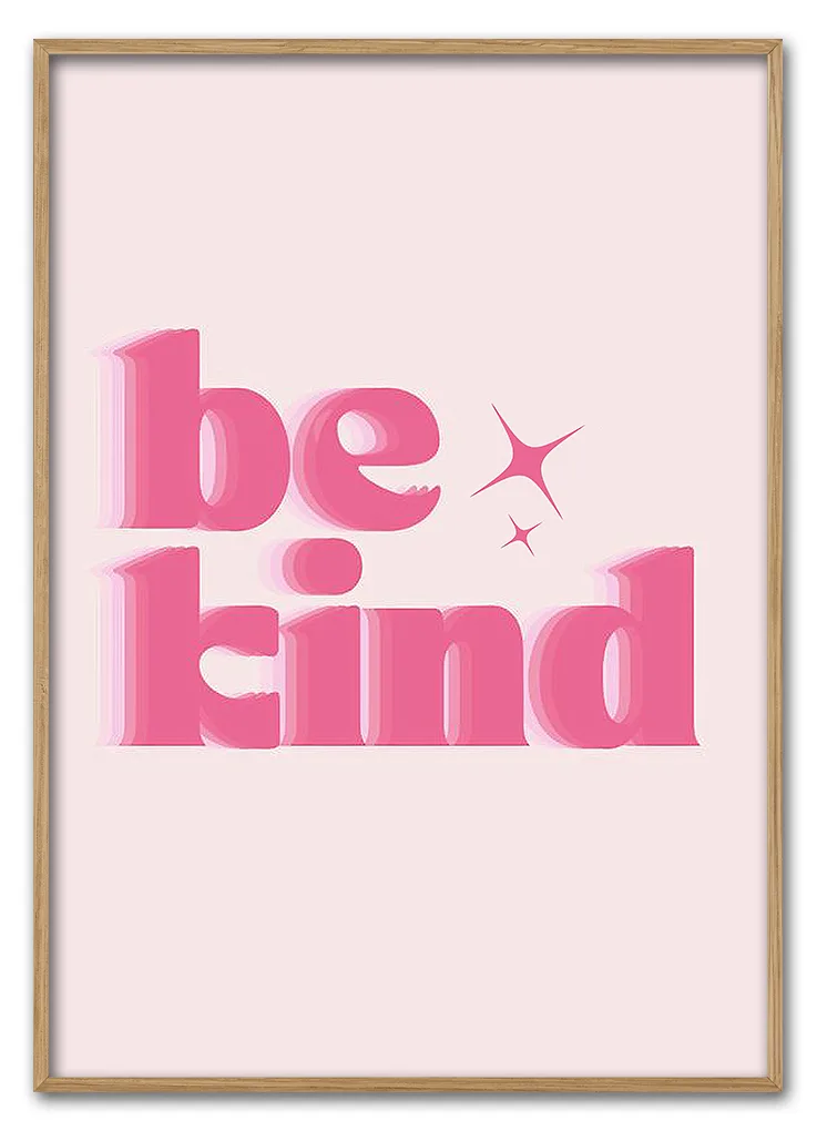 Pink Kindness 29 7x42 Cm