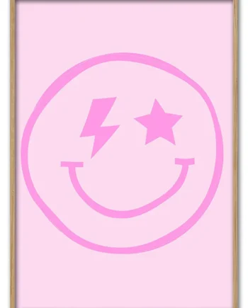 Pink   Star   Smile   29   7x42   Cm