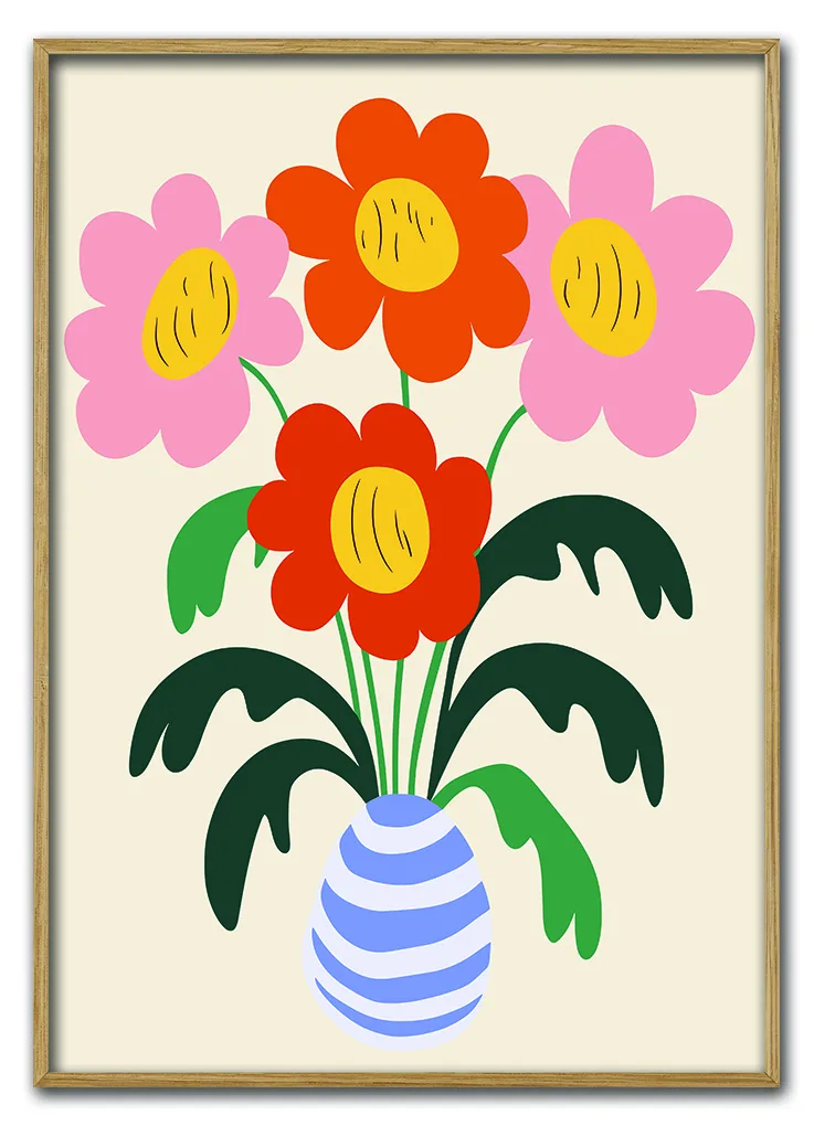 Playful Posy No 04 29 7x42 Cm
