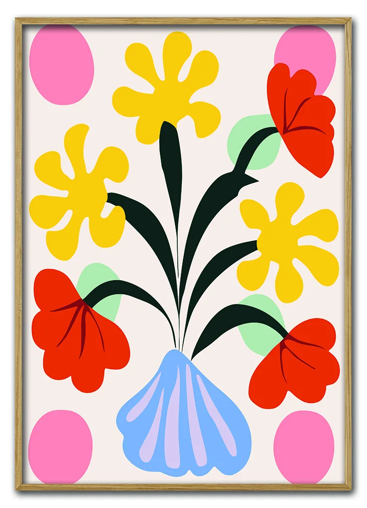 Playful Posy No 01 29 7x42 Cm