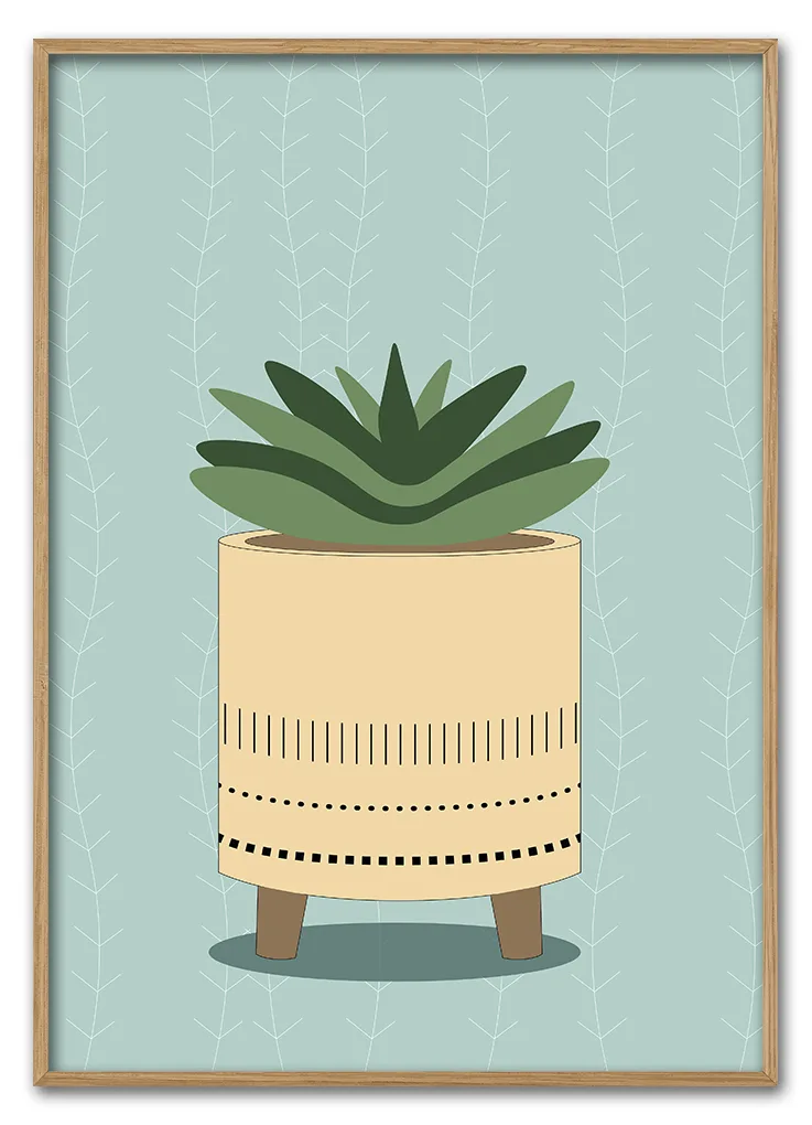 Potted Plant No 01 29 7x42 Cm