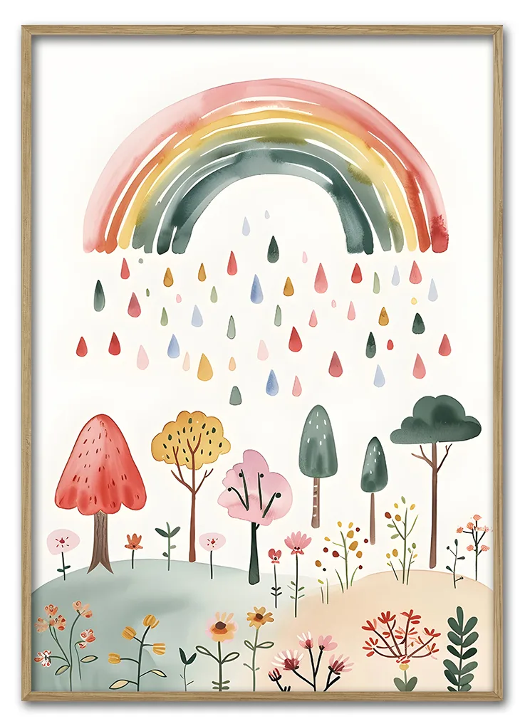 Rainbow Garden 29 7x42 Cm