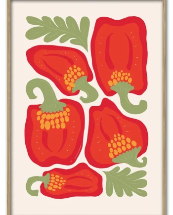 Red   Pepper   Rhythm   29   7x42   Cm