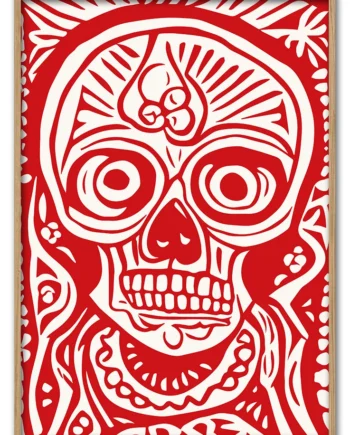 Red   Skull   Ritual   29   7x42   Cm