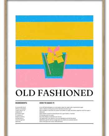 Retro   Old   Fashioned   Bold   29   7x42   Cm
