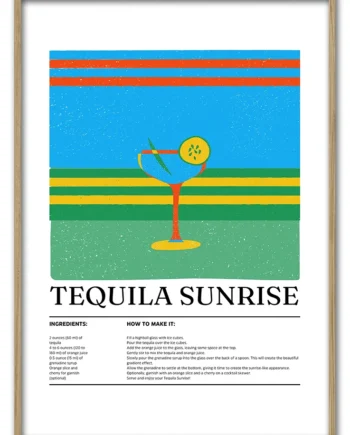 Retro   Tequila   Sunrise   Pop   29   7x42   Cm
