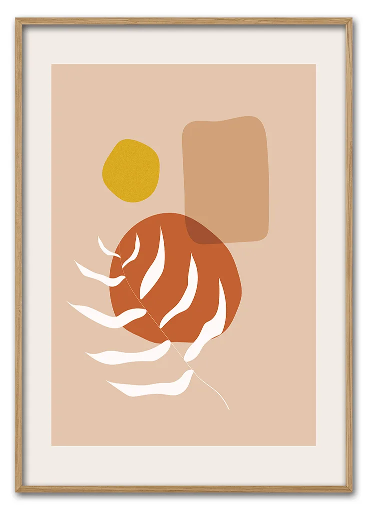 Rusted Leaves 29 7x42 Cm
