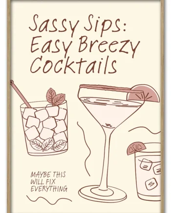 Sassy   Sips   29   7x42   Cm