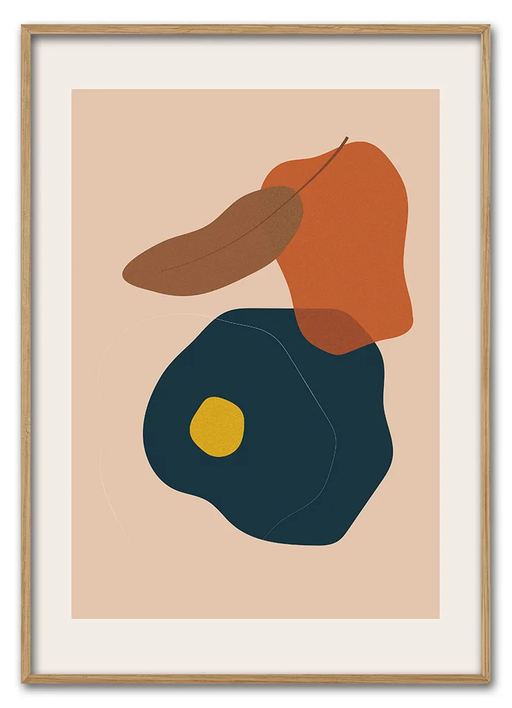 Soft Earth Shapes 02 42x59 Cm