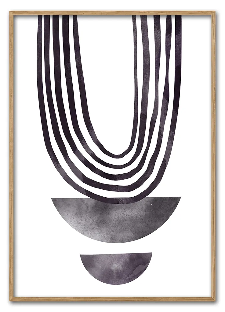Soft Geometry 01 42x59 Cm