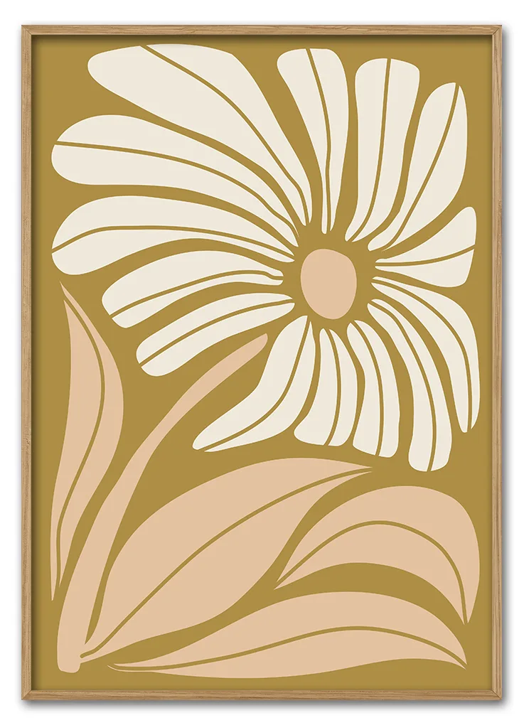 Soft Petal Study 42x59 Cm