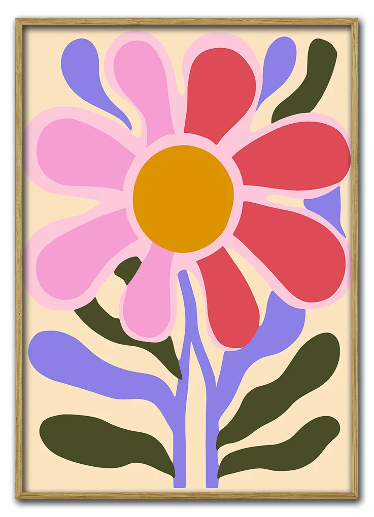 Solar Flora No 01 29 7x42 Cm