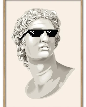 Statue   With   Shades   29   7x42   Cm