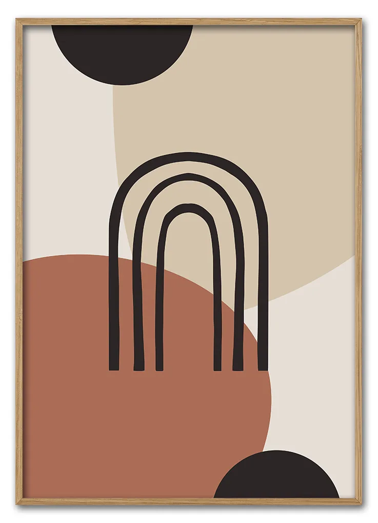 Terra Arches 42x59 Cm