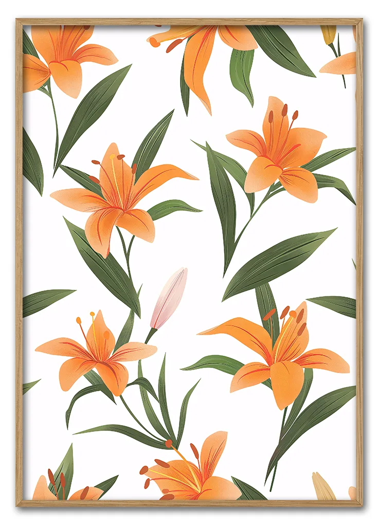 Tiger Lily Display 29 7x42 Cm