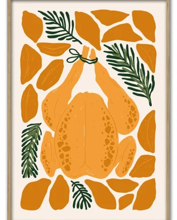 Turkey   Tail   Parade   50x70   Cm