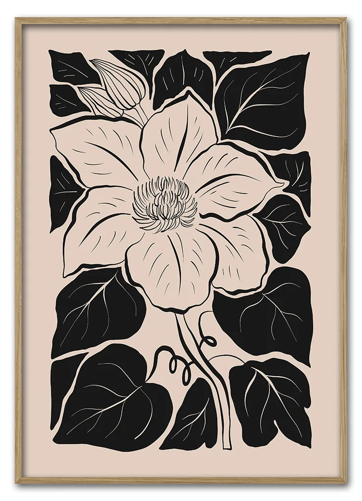 Vintage Flower 29 7x42 Cm