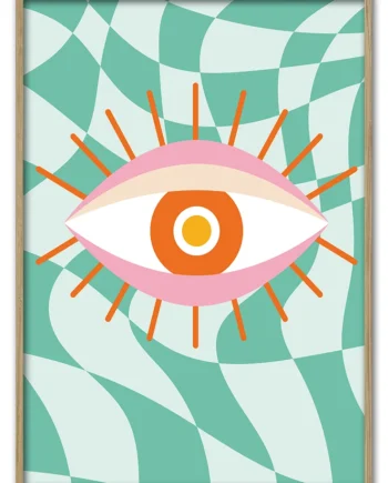 Wavy   Eye   Mint   29   7x42   Cm