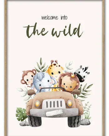Welcome   To   The   Wild   29   7x42   Cm