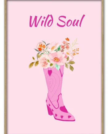 Wild   Soul    Pink   Boots   29   7x42   Cm
