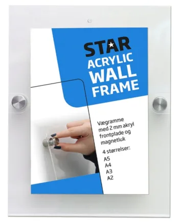 Akryl   Vægramme