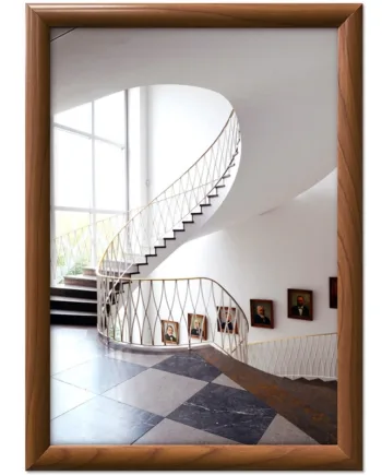 Alu   Klapramme   Med   Trælook    25   Mm   Profil    50   X   70   Cm