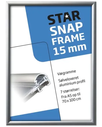 Alu   Snap - Ramme   15   Mm   Alu   Profil