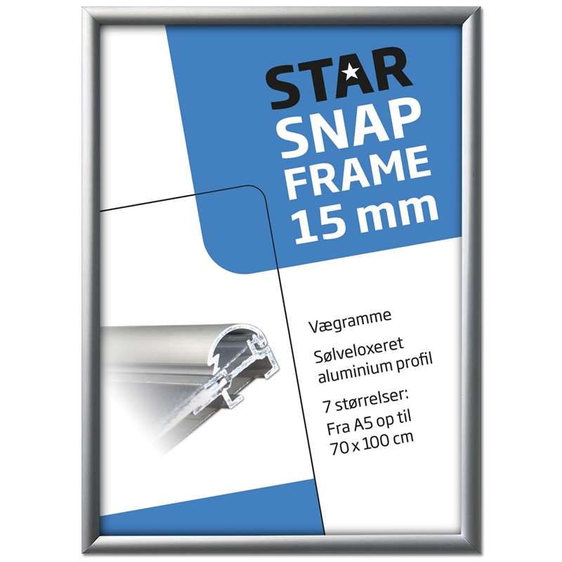 Alu Snap - Ramme 15 Mm Alu Profil