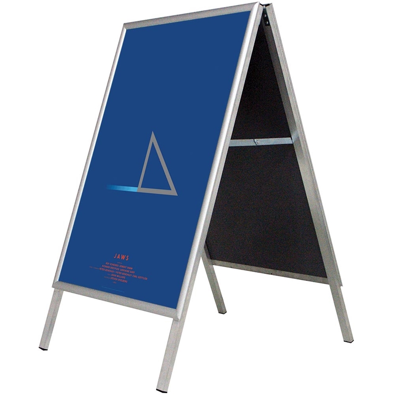 Alu - Line Budget A - Skilt 70 X 100 Cm Sølv