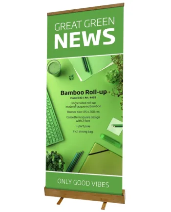 Bambus   Roll - Up    Enkeltsidet    85   X   200   Cm