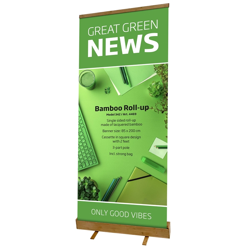 Bambus Roll - Up Enkeltsidet 85 X 200 Cm