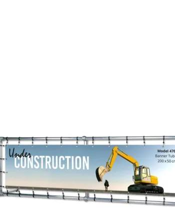 Banner   Tube   Fritstående   Ramme    200   X   50   Cm