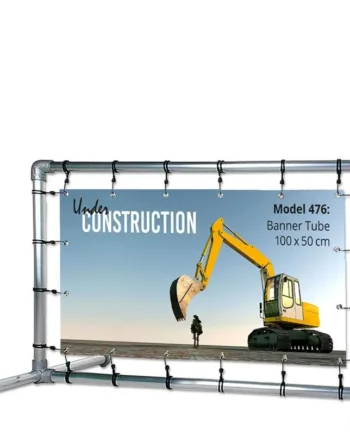 Banner   Tube   Fritstående   Ramme    100   X   50   Cm
