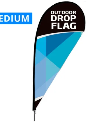Beachflag    Outdoor   Drop   Flag    Medium