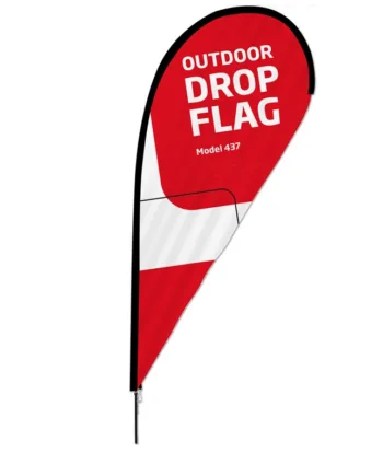 Beachflag    Outdoor   Drop   Flag    Small