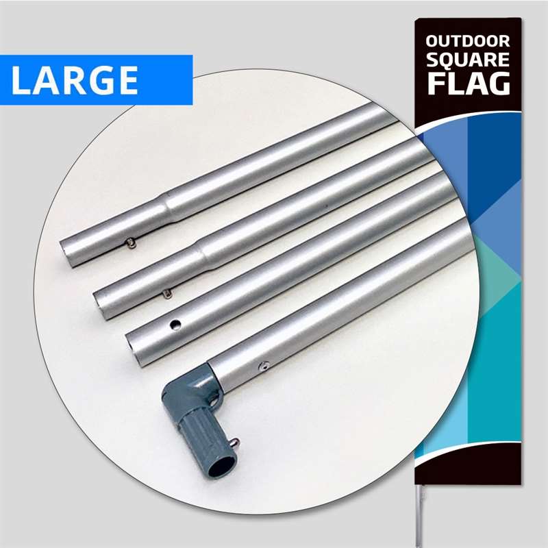 Beachflag Outdoor Square Flag Large Stangsystem