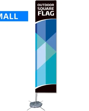Beachflag    Outdoor   Square   Flag    Small    Inkl    Stang    Flag   Og   Cross - Fod