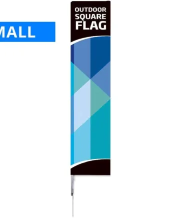 Beachflag    Outdoor   Square   Flag    Small    Inkl    Stang    Flag   Og   Spike - Fod